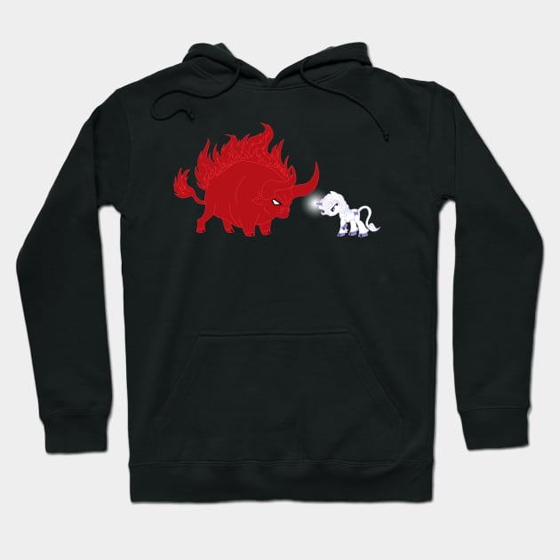 My Little Epic Battle Hoodie by AriesNamarie